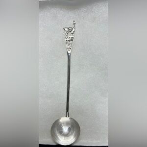 Sterling Silver 925 Spoon with Peruvian Llama Design